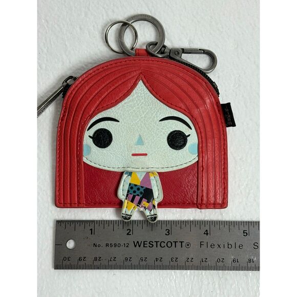 Disney Tim Burtons Nightmare Before Christmas Loungefly Sally Coin Purse KeyRing - Picture 7 of 11